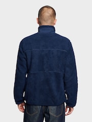 Penfield Blue Bear Outdoor Borg Zip Thru Coat Jacket - Image 2 of 8
