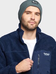Penfield Blue Bear Outdoor Borg Zip Thru Coat Jacket - Image 4 of 8