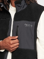 Penfield Black Bear Outdoor Borg Zip Thru Gilet - Image 5 of 8