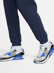 Nike Navy Club Cuffed Joggers - Image 13 of 15