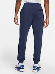 Nike Navy Club Cuffed Joggers - Image 2 of 15