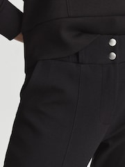 Reiss Black Mandy Tailored Joggers - Image 4 of 5