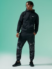 Nike Black Therma-FIT Zip Up Training Hoodie - Image 1 of 18