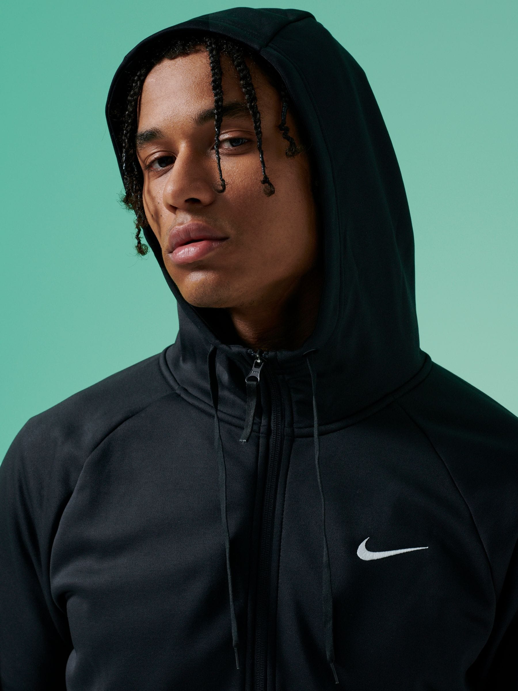 nike compression hoodie