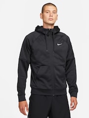 Nike Black Therma-FIT Zip Up Training Hoodie - Image 12 of 18