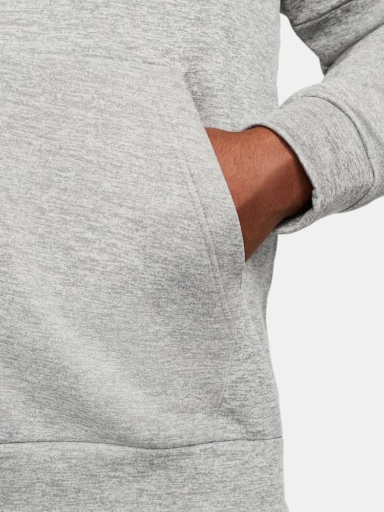 Temno siva - Kapucar z zadrgo Nike Therma-FIT; Training Kapucar; jopa/pulover s kapuco - Slika 11 iz 11
