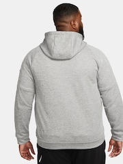 Temno siva - Kapucar z zadrgo Nike Therma-FIT; Training Kapucar; jopa/pulover s kapuco - Slika 6 iz 11