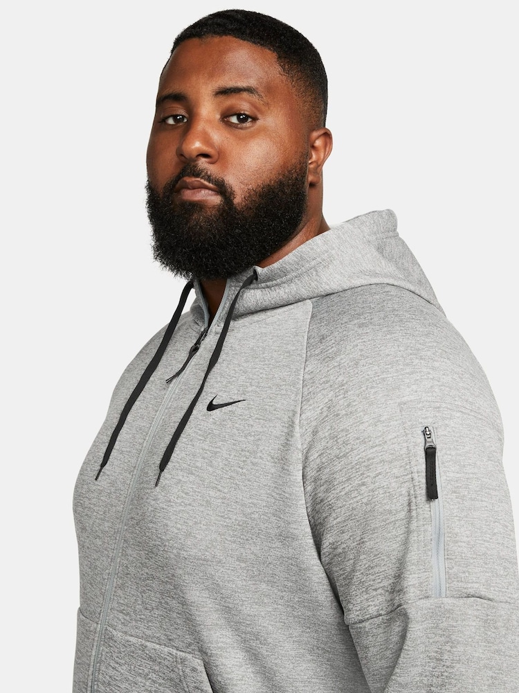 Sweat à capuche zippé sans manches Tof Paris - Gris: Sweatshirts