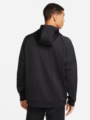 Черный - Nike Therma-FIT Pullover Training Hoodie - Image 10 of 16