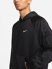 Черный - Nike Therma-FIT Pullover Training Hoodie - Image 13 of 16