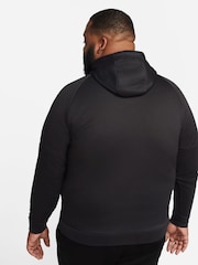 Черный - Nike Therma-FIT Pullover Training Hoodie - Image 3 of 16