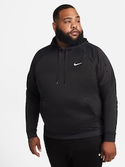 Черный - Nike Therma-FIT Pullover Training Hoodie - Image 4 of 16
