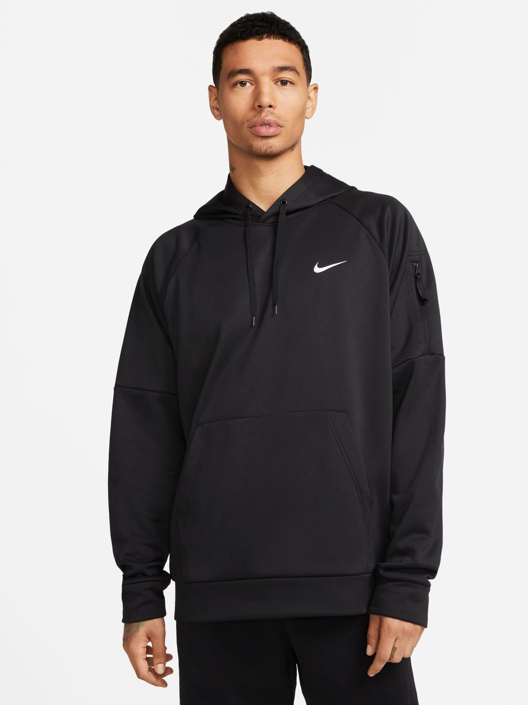 Buy Nike Black Therma FIT Pullover Training Hoodie from Next Luxembourg