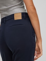 BOSS Blue Tachini Slim Fit Cigarette Trousers - Image 4 of 5