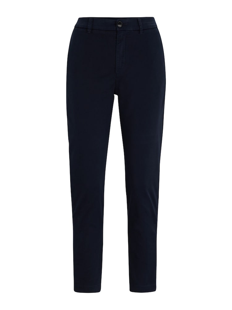 BOSS Blue Tachini Slim Fit Cigarette Trousers - Image 5 of 5