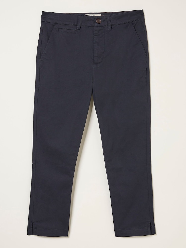 FatFace Blue Farnham Cropped Trousers - Image 5 of 5