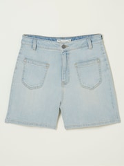 FatFace Blue Paige Denim Shorts - Image 5 of 5