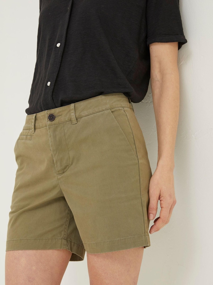 Grün - FatFace Padstow Chinoshorts - Bild 1 von 5 Grün - FatFace Padstow Chinoshorts - Bild 1 von 5