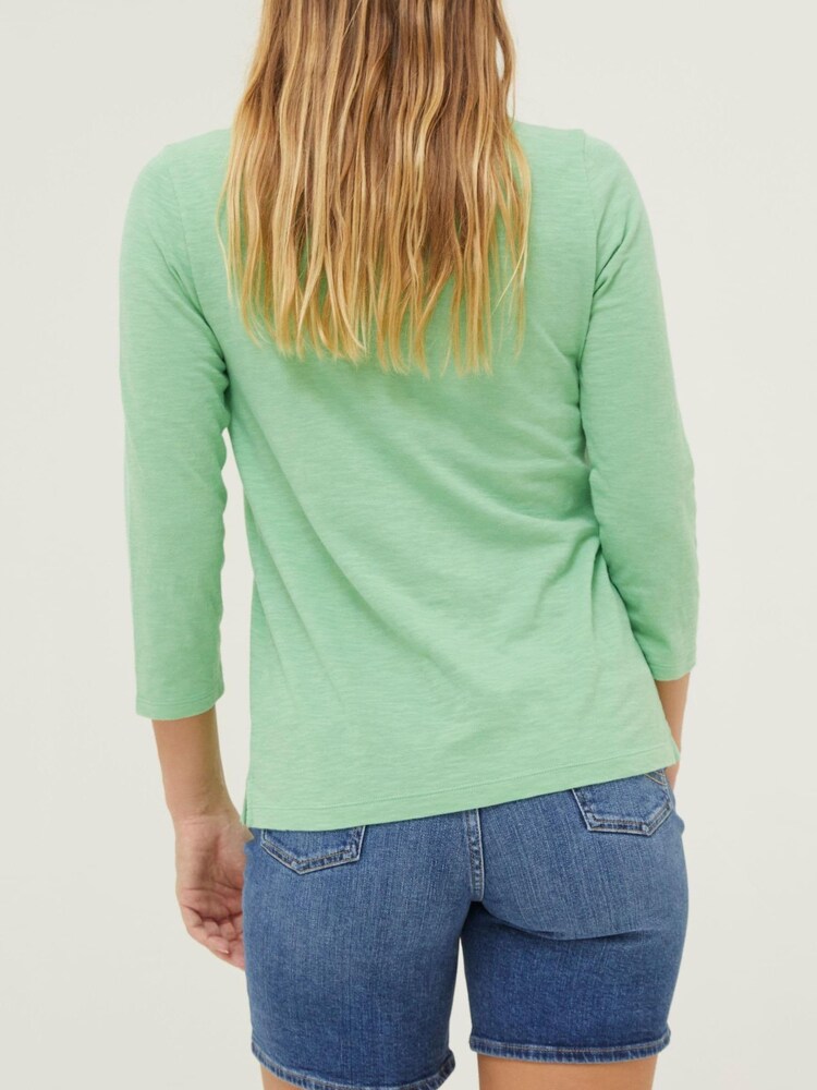 FatFace Green Porter Organic Cotton T-Shirt - Image 2 of 4
