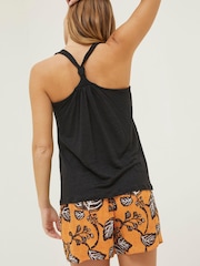 FatFace Black Linen Vest - Image 2 of 4