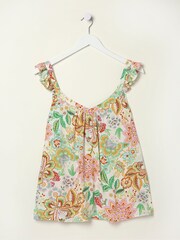FatFace Natural Chase Paradise Floral Cami - Image 5 of 5