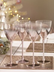 Set of 4 Celine Wine Glasses - Image 1 of 4