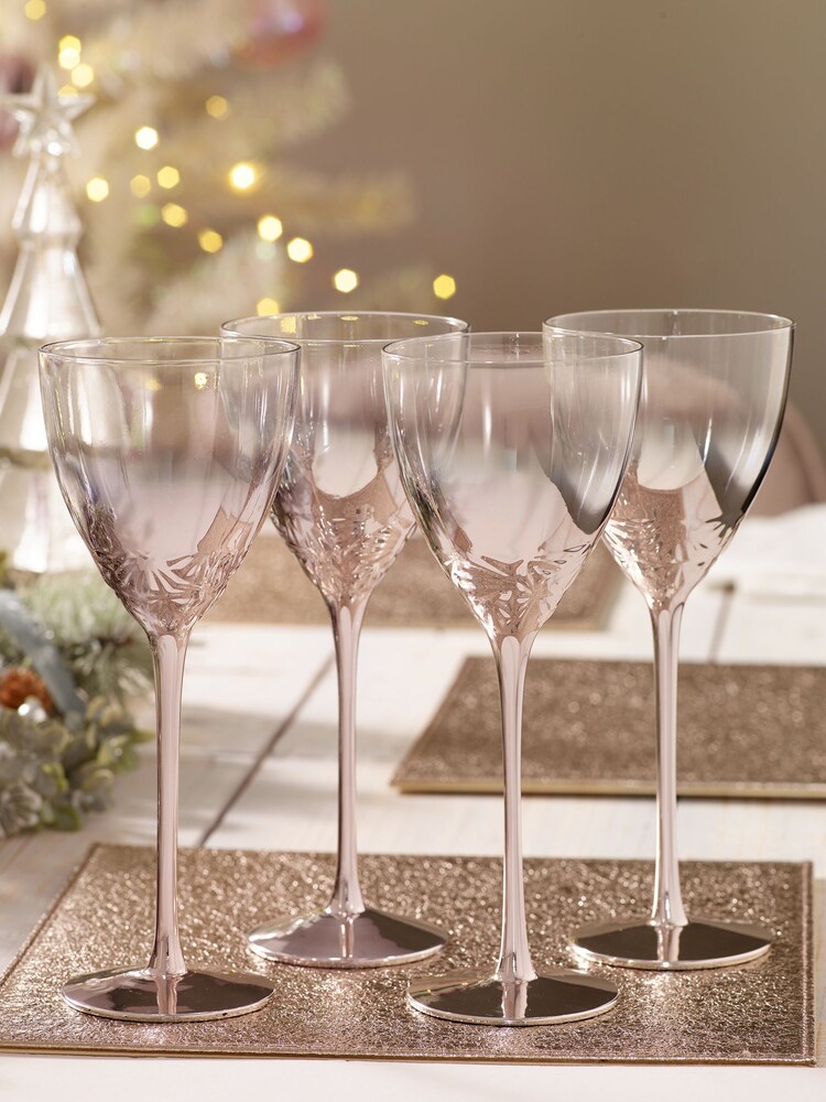 Set of 4 Celine Wine Glasses - Image 1 of 4