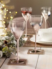 Set of 4 Celine Wine Glasses - Image 2 of 4