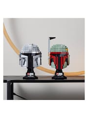 LEGO Star Wars The Mandalorian Helmet Model Adult Set 75328 - Image 8 of 9