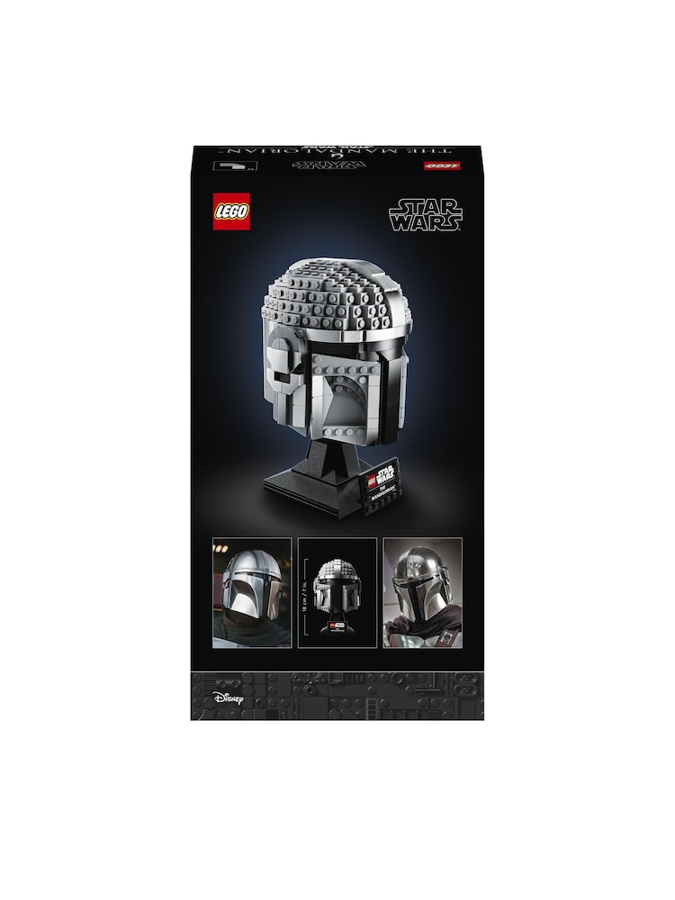 LEGO Star Wars The Mandalorian Helmet Model Adult Set 75328 - Image 9 of 9