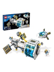 LEGO City Lunar Space Station Toy Model Building Set 60349 - Image 1 of 10