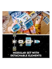 LEGO City Lunar Space Station Toy Model Building Set 60349 - Image 8 of 10