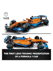 LEGO Technic McLaren Formula 1 2022 Race Car Model Set 42141 - Image 4 of 9