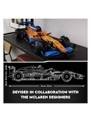 LEGO Technic McLaren Formula 1 2022 Race Car Model Set 42141 - Image 5 of 9
