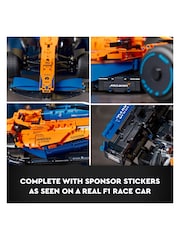 LEGO Technic McLaren Formula 1 2022 Race Car Model Set 42141 - Image 7 of 9
