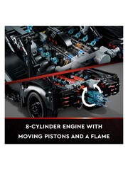 LEGO Technic THE BATMAN – BATMOBILE Buildable Car Toy 42127 - Image 6 of 9