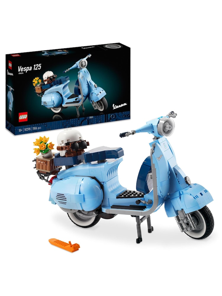 LEGO Icons Vespa 125 Scooter Model Set for Adults 10298 - Image 1 of 9