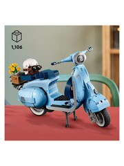 LEGO Icons Vespa 125 Scooter Model Set for Adults 10298 - Image 5 of 9