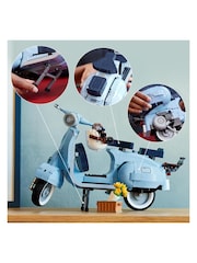 LEGO Icons Vespa 125 Scooter Model Set for Adults 10298 - Image 6 of 9