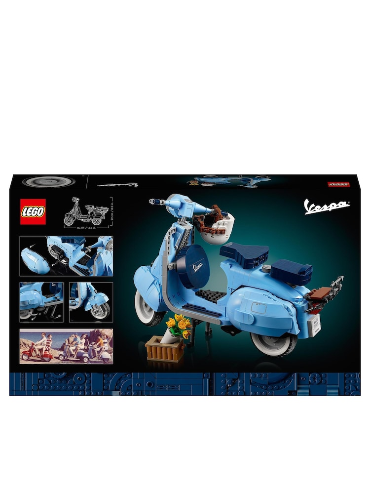 LEGO Icons Vespa 125 Scooter Model Set for Adults 10298 - Image 9 of 9