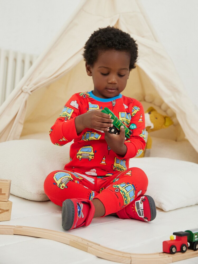 Red/Blue Emergency Transport Snuggle Pyjamas 3 Pack (9mths-10yrs) - Image 7 of 9