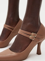 Camel - Koničasti čevlji s peto Forever Comfort® Mary Jane - Slika 2 iz 7