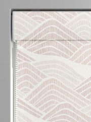 MissPrint Pink 100% Cotton Frontier Made to Measure Roman Blind - Image 3 of 6