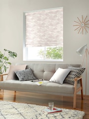 MissPrint Pink 100% Cotton Frontier Made to Measure Roman Blind - Image 5 of 6