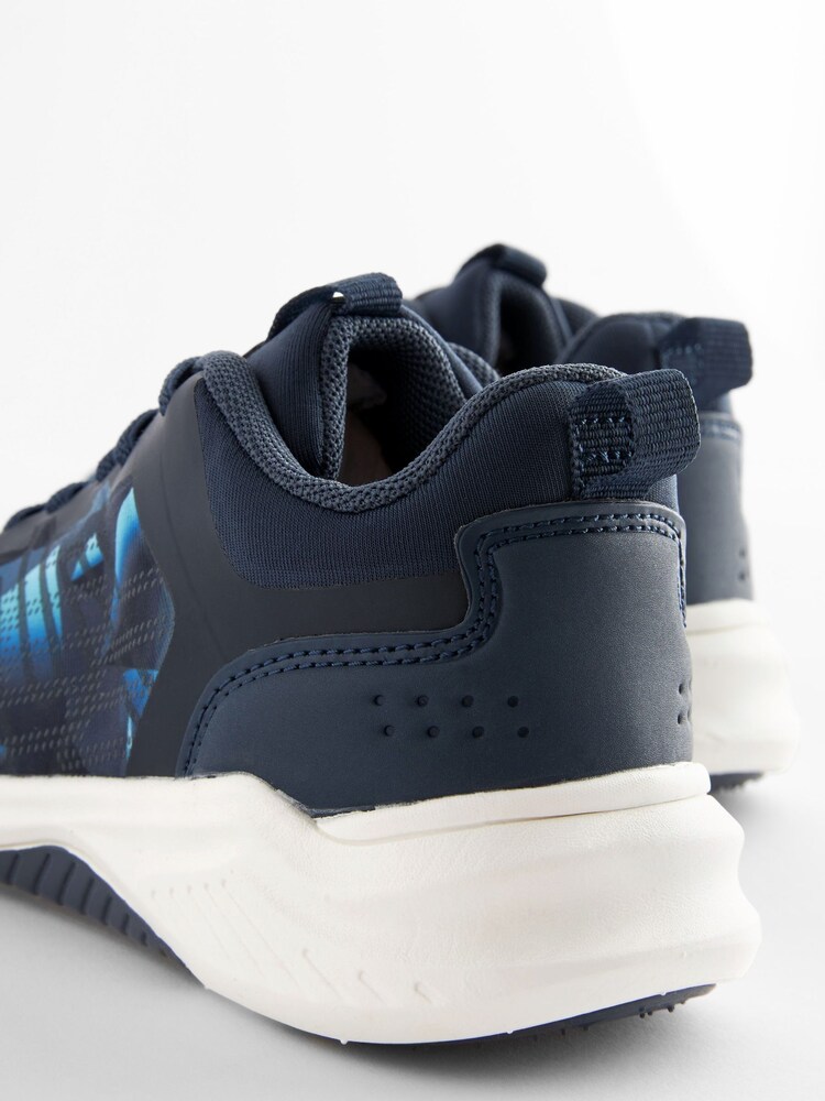 Multi Elastic Lace Trainers - Image 2 of 5