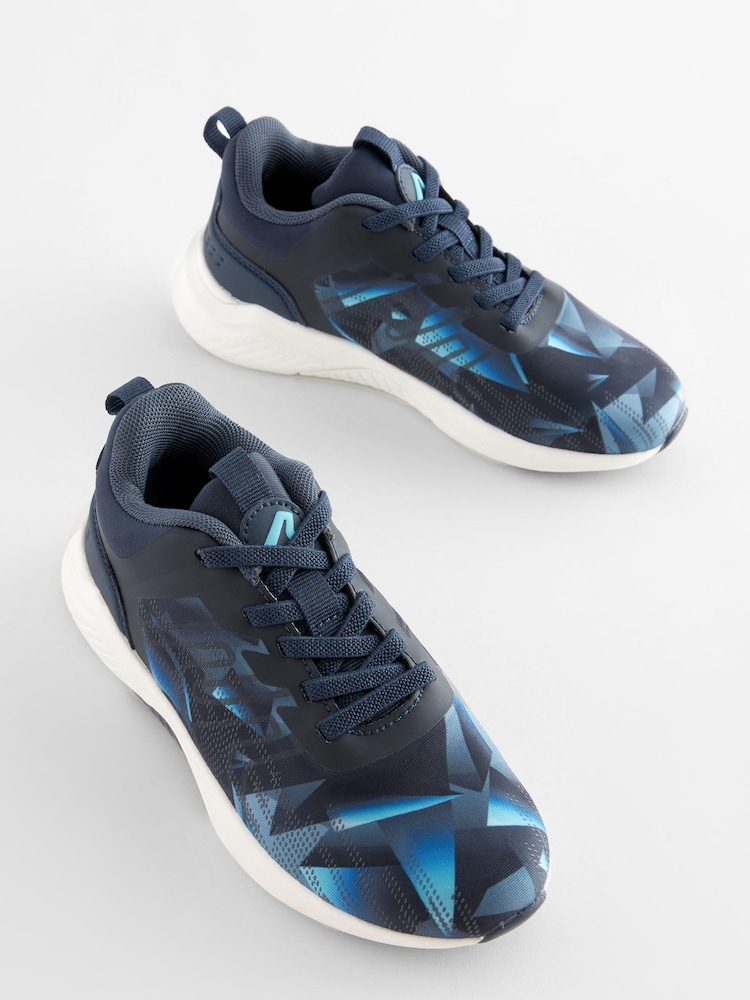Multi Elastic Lace Trainers - Image 5 of 5