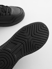 Black School Leather Lace-Up Shoes - Image 3 of 5