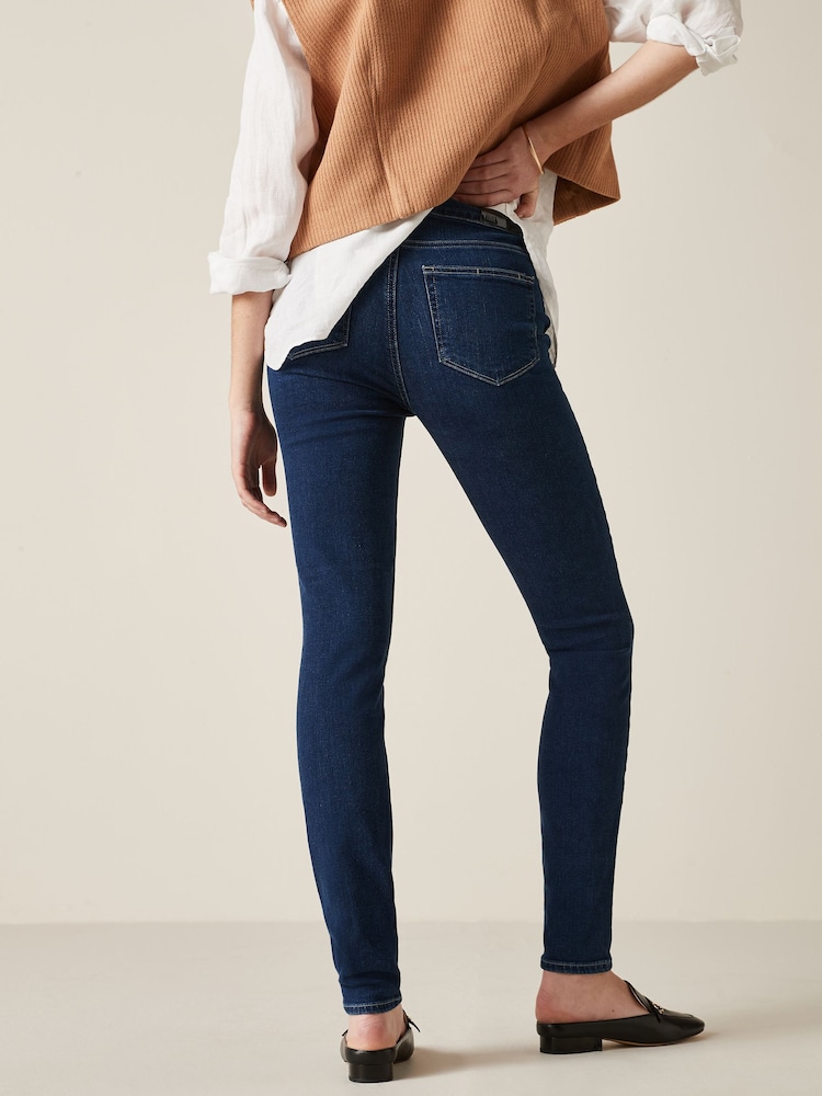 PAIGE Women's Margot Transcend Ultra Skinny Ankle Jean - High Rise (11"), 28" Inseam, Stretch Denim