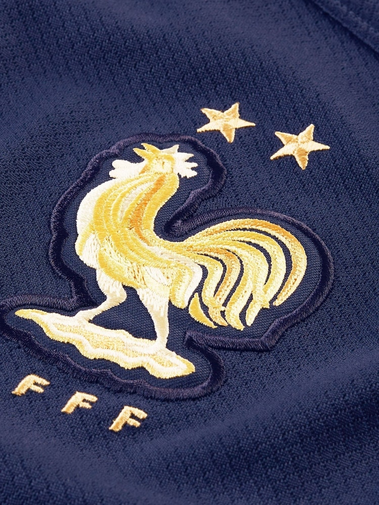 Nike Blue Blank France Stadium Home Football Shirt - Image 11 of 11