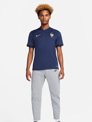 Nike Blue Blank France Stadium Home Football Shirt - Image 3 of 11